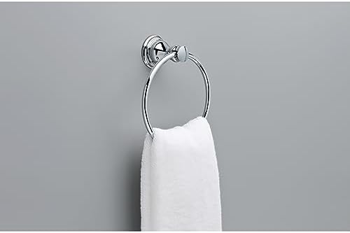 Delta Aubrey Towel Ring Chrome Bathroom Accessory