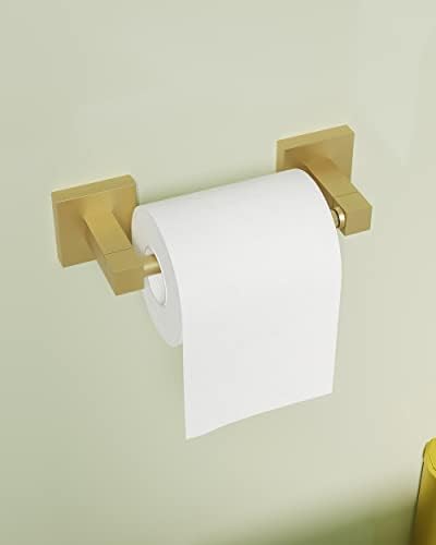 Transform Your Bathroom with Ruacqs Gold Toilet Paper Holder
