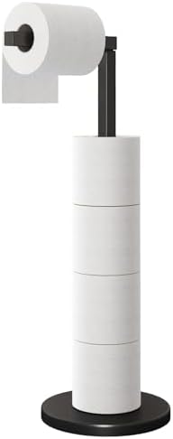 Rust-Resistant Toilet Paper Holder Stand