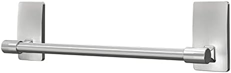 Command Hand Towel Bar Satin Nickel - Easy-Mount Water Resistant Towel Rest