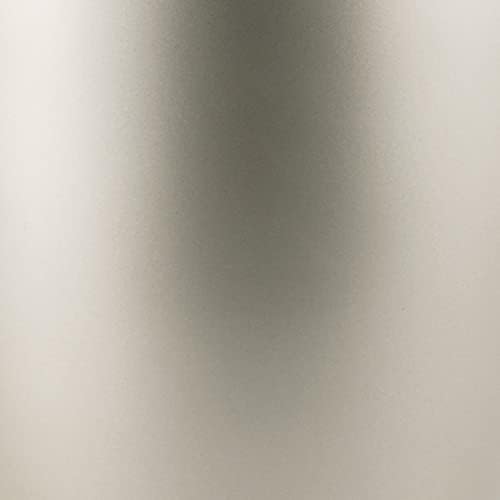 mDesign Large Modern Metal Suction Shaving Mirror for bathrooms