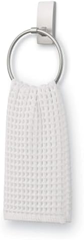 Command Hand Towel Holder SATIN NICKEL Water Resistant Rust Resistant