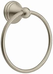 Moen Preston Collection Spot-Resist Towel Ring Brushed Nickel