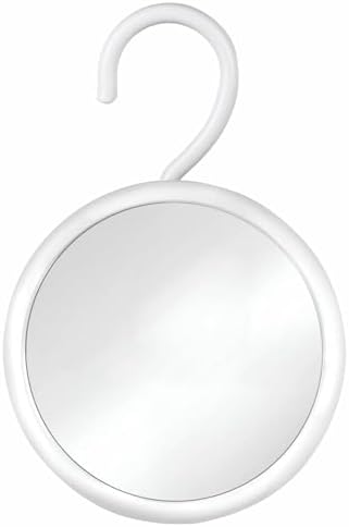 MirrorVana Round Fogless Shower Mirror with Swivel Hook