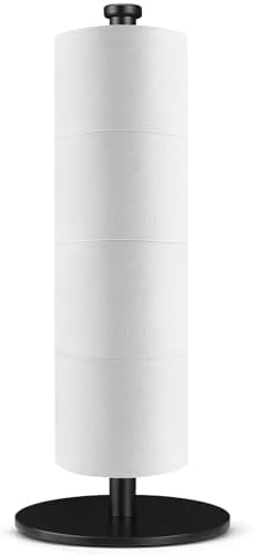 HHAOLUDUO High-Quality Toilet Paper Holder Stand - Space-Saving Waterproof