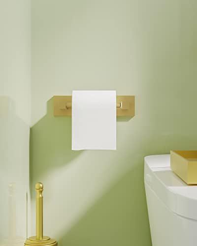 Transform Your Bathroom with Ruacqs Gold Toilet Paper Holder