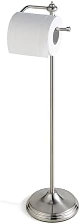 SunnyPoint bathroom toilet paper holder with reserve function polished chrome