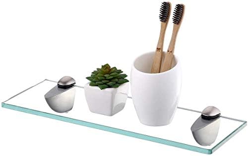 Extra Thick Tempered Glass Organizer Shelf 137 Inch