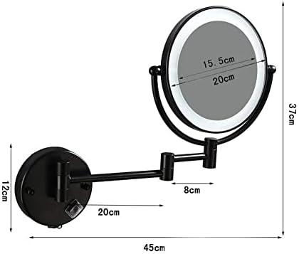 NOVOCE Alyssa 3X LED Makeup Mirror