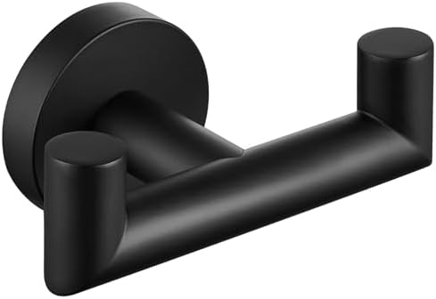 Double Towel Hook Space-Saving