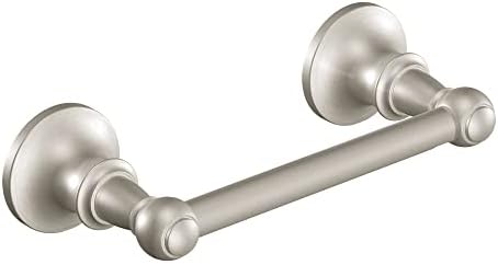 Muen Vale Brushed Nickel Double Post Toilet Paper Holder