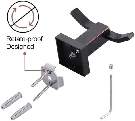 Modern Double Towel Hook Heavy Duty Stainless Steel for Coats Bathrooms