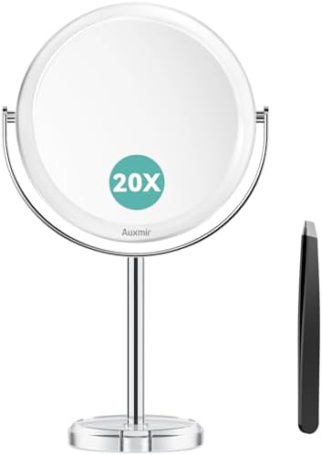 20X Magnifying Double Sided Makeup Mirror for Women