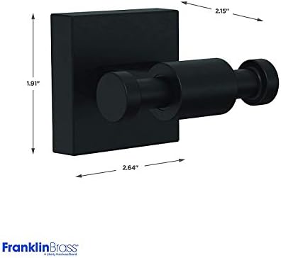 Franklin Brass MAX35 Towel Hook Matte Black