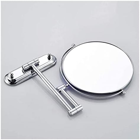 ZADIKO Wall-Mounted Makeup Mirror 5X Magnifying Copper-Finished Durable