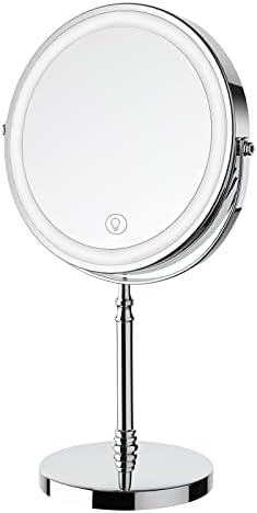 DEIOVWXS - 10x Lighted Makeup Mirror