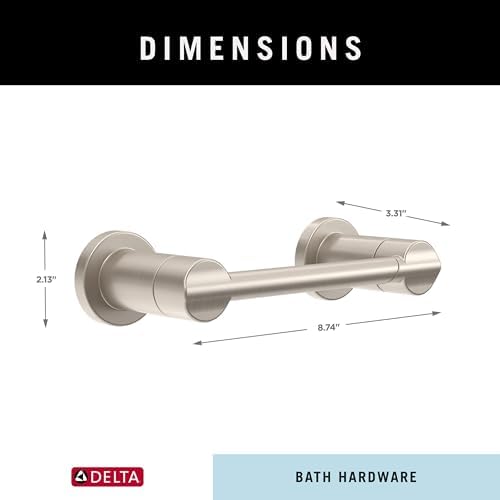 Delta Nicoli Toilet Paper Holder Brushed Nickel