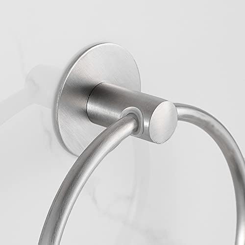 Self-Adhesive Stainless Steel Towel Ring