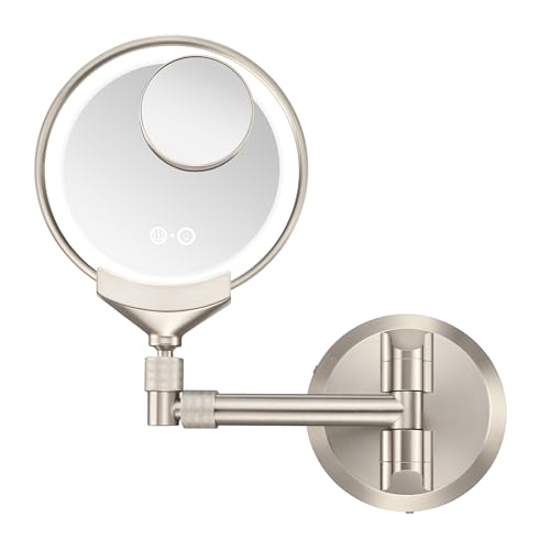 Conair LED Lighted Makeup Mirror with Rechargeable LED