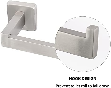 NearMoon Rust-Free Stainless Steel Toilet Paper Holder