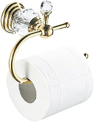 Luxurious Polished Gold toilet paper holder