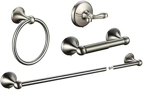SUNTAI 4-Piece Adjustable Adjustable Bathroom Accessory Set