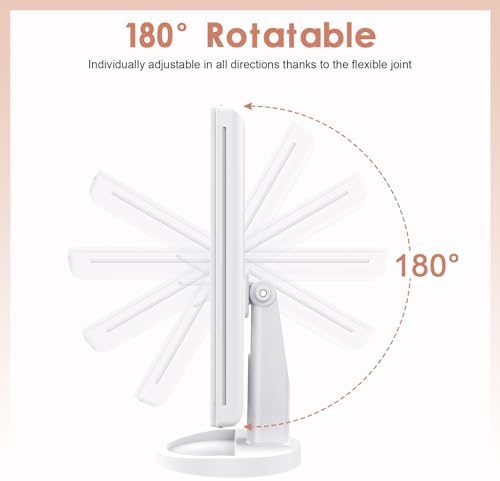 Strategic 5-Light Makeup Vanity Mirror