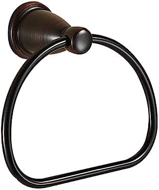 Compact Rust-Proof Bronze Towel Ring Durable Stylish Bathroom Kitchen Towel Holder