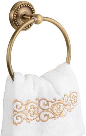 Durable Wall-Mounted Copper Bathroom Towel Ring