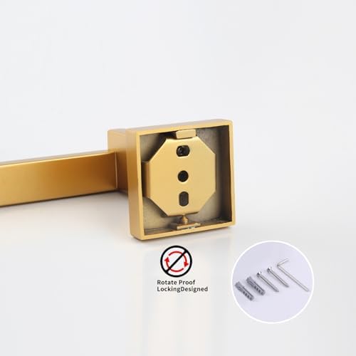 GERZWY Gold Stainless Steel Towel Ring