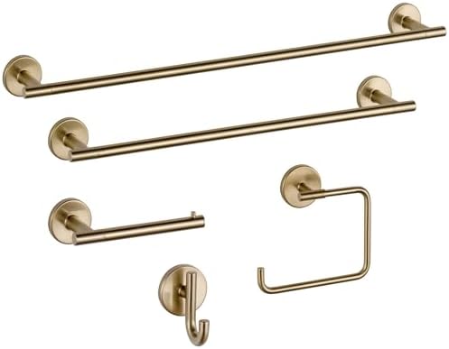 Delta Trinsic 1-Pack Toilet Paper Holder Champagne Bronze Premium Bathroom Organization Tool