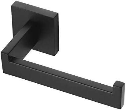 Sturdy Black Toilet Paper Holder