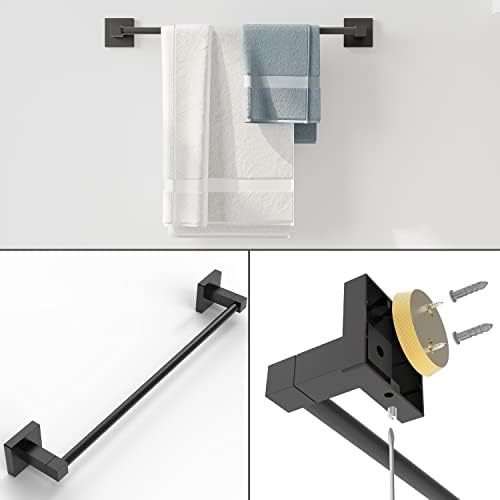 Modern 4-Piece Bathroom Hardware Set