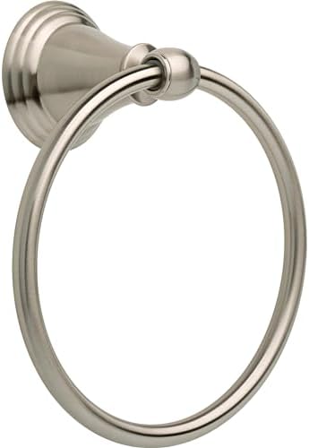 Delta 79646-BN Windemere Towel Ring SpotShield Brushed Nickel High-Quality