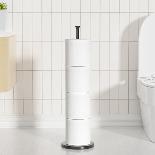 Space-Saving Stainless Steel Toile Paper Holder