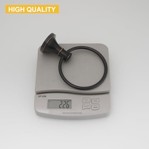 BESy Oil Rubbed Bronze Bathroom Towel Holder