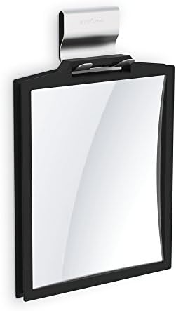 BetterLiving 3X Magnification Double-Sided Shower Mirror Black
