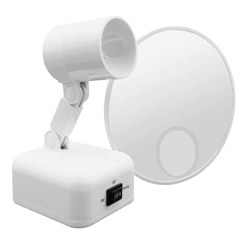 Floxite 15X Supersvision Magnifying Mirror Light Prettify Your MakeUp with Night Vision