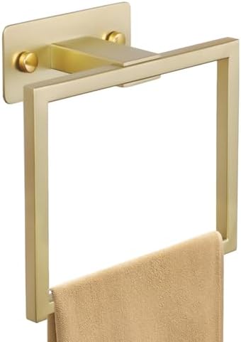 Durable towel ring for bathroom or kitchen