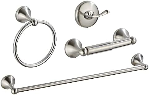 SUNTAI 4-Piece Adjustable Adjustable Bathroom Accessory Set