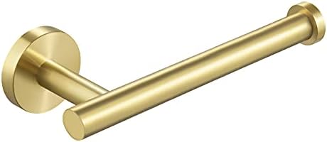 Sturdy Gold Toilet Paper Holder