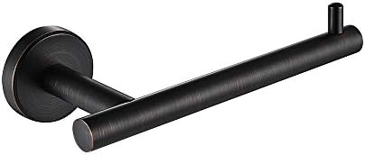 JQK Washroom Essential Oil Rubbed Bronze 5-Inch Mega Roll Toilet Paper Holder