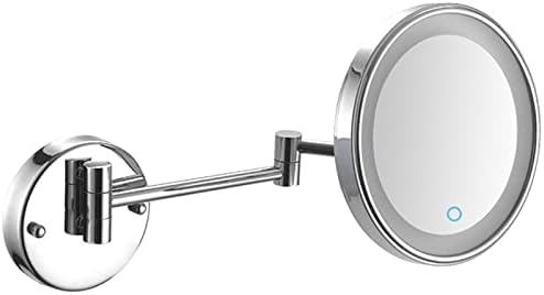 NOVOCE Touch Dimming Makeup Mirror with Lights and 10X Magnification