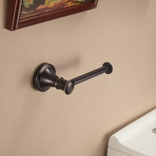 WolIbeer Space-Saving Bronze Toilet Paper Holder