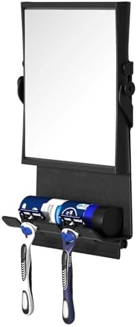 Fogless Dual-Sided Mirror Rust-Proof Shaving Makeup