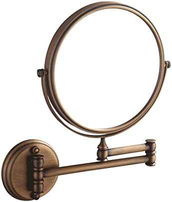 Magnifying Beauty Mirror - Double-Sided Wall-Mounted Folding Vanity Mirror