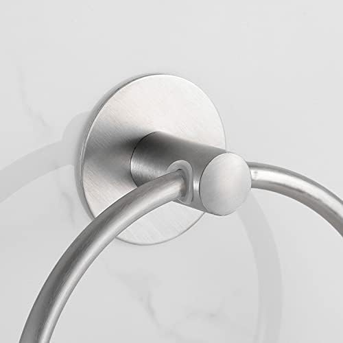Self-Adhesive Stainless Steel Towel Ring