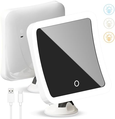 Glimmerx 10X Magnifying Lighted Makeup Mirror