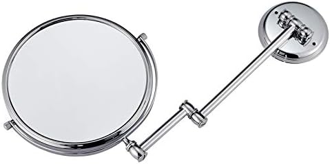 ZADIKOWall-Mounted Double-Sided Makeup Mirror with 7X Magnification