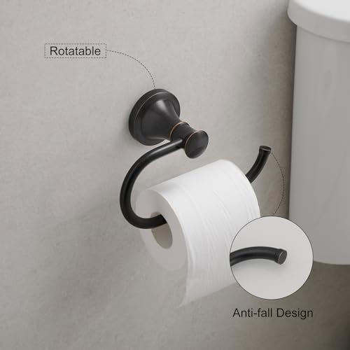 Durable Stylish Oil Rubbed Bronze Toilet Paper Holder